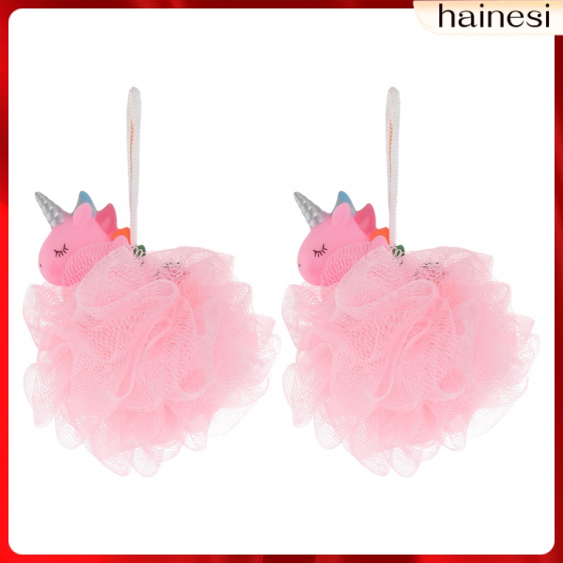 Set 2 Bông Tắm Kỳ Lân Dạng Lưới Dành Cho Nam Giới