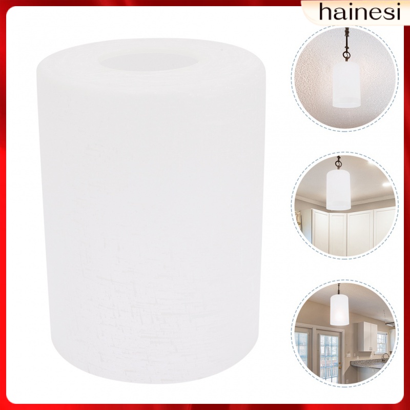 Chụp Đèn Thẳng Bằng Thủy Tinh Trong Suốt Hình Trụ Mini