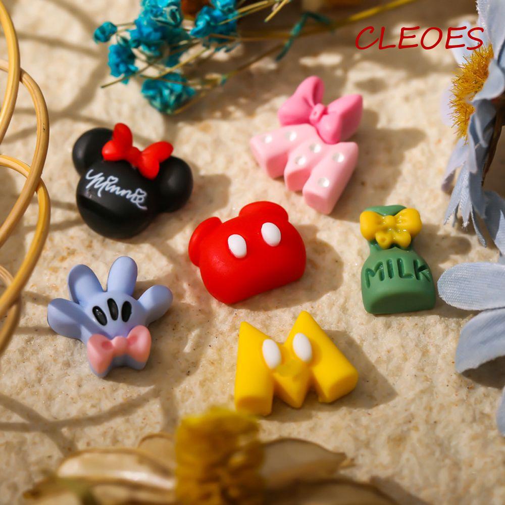 Phụ Kiện Trang Trí Móng Tay 3D Hình Chuột Mickey Xinh Xắn