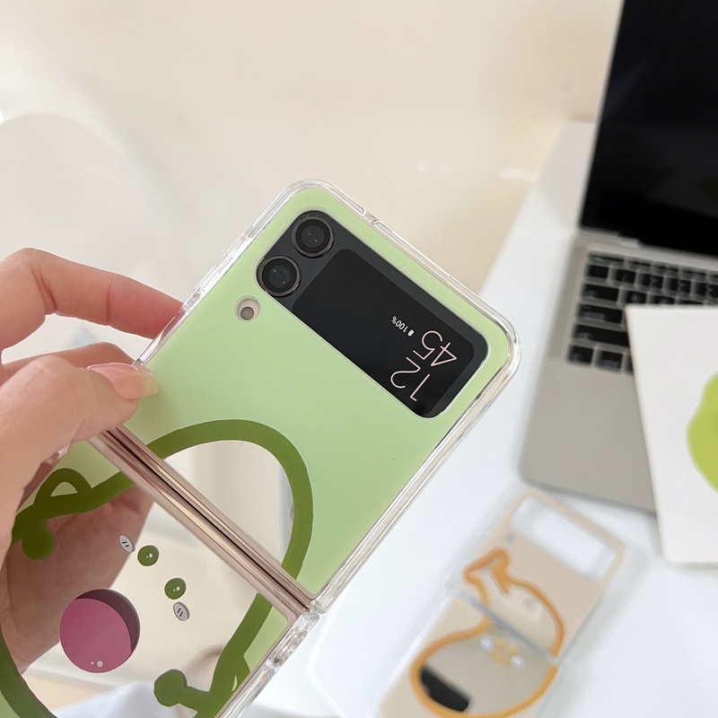 Ốp Điện Thoại PC Cứng Họa Tiết Hoạt Hình Nhiều Màu Dễ Thương Cho Samsung Z Flip4 Z Flip3 Samsung Galaxy Z Flip 4 Z Flip 3