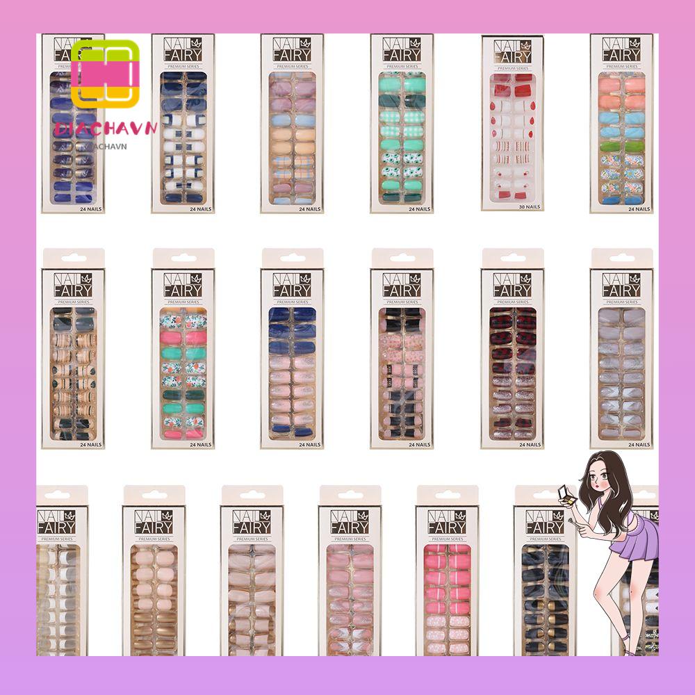 Móng Tay Giả Múa Ba Lê Dài Tự Dính Che Phủ Toàn Diện