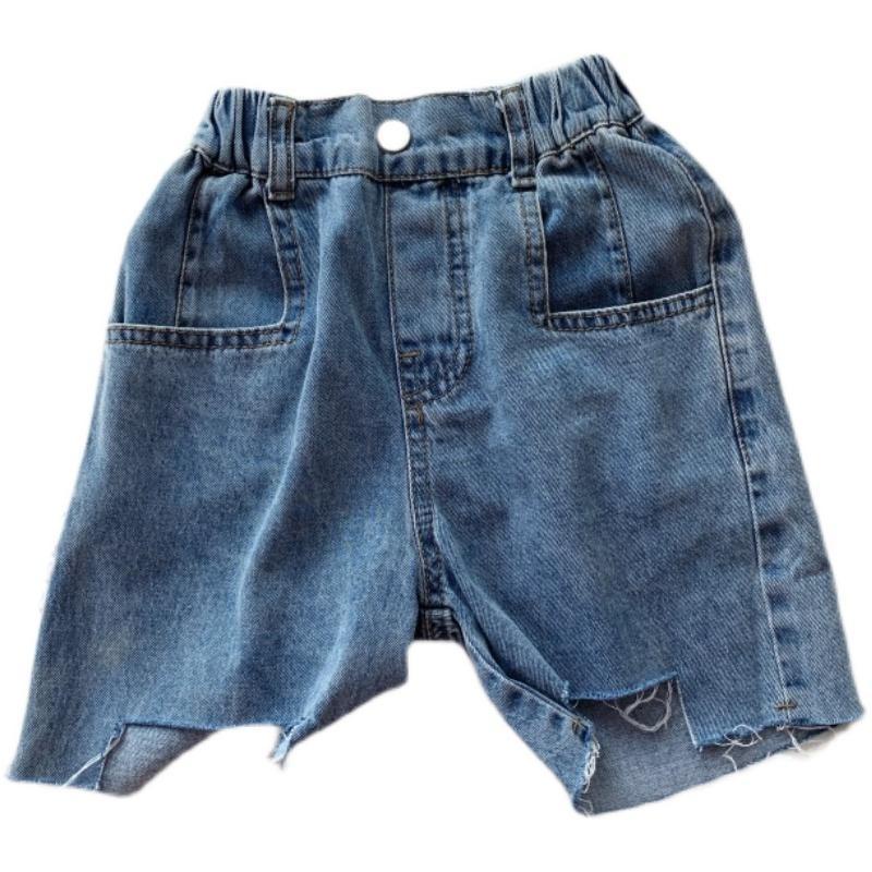 Quần Jeans Lửng Thời Trang Dành Cho Bé Trai