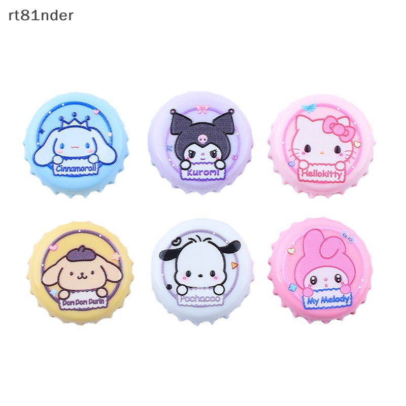 Rt Set 10 Phụ Kiện Kẹp Tóc Hình Mèo Hoạt Hình Dễ Thương DIY