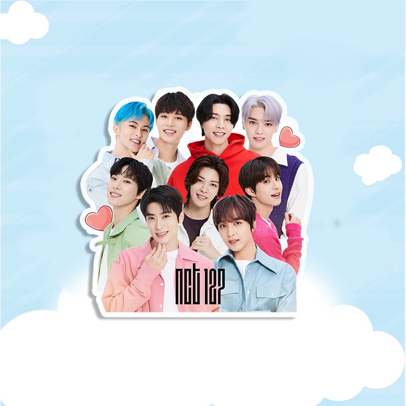 Newjeans Giá Đỡ Điện Thoại acrylic In Hình Nhóm Nhạc BTS seventeen Avatar DIY Sáng Tạo