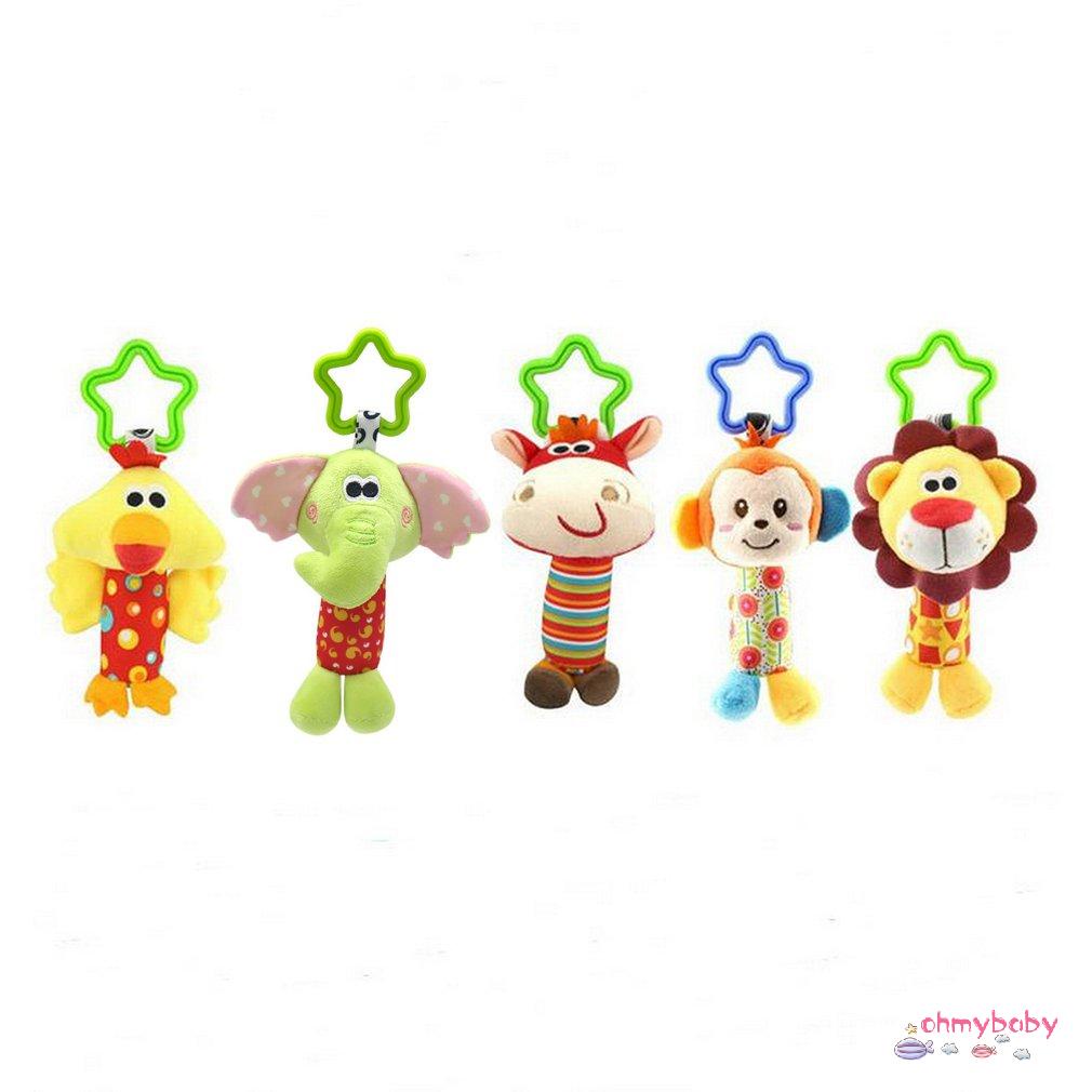 [Ready] Xe Đẩy Mặt Dây Chuyền Thoải Mái Đồ Chơi Ô Tô 0-1 Giường Treo Động Vật Tay Lấy Lục Lạc Trẻ Em Quà Tặng [Z/13]