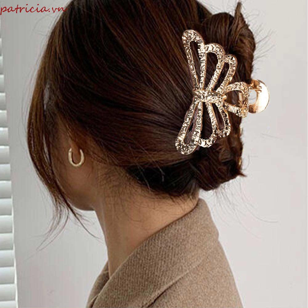 Kẹp Tóc Hình Chiếc Lá Phong Cách Vintage Hàn Quốc
