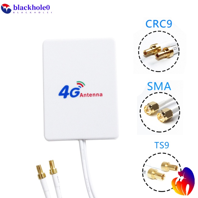 Ăng Ten 3G 4G LTE Có Dây Cáp 3M Dành Cho Huawei ZTE 4G LTE TS9 / CRC9 / SMA