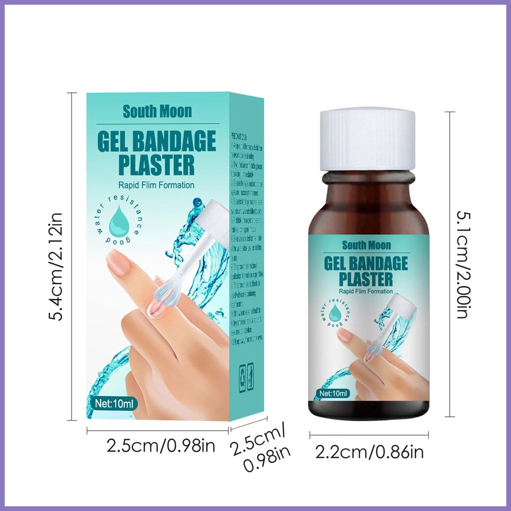 Băng Bó Vết Thương 10ml Dạng Lỏng Nhanh Khô Chống Thấm Nước Cho Minor Cuts nota2vn
