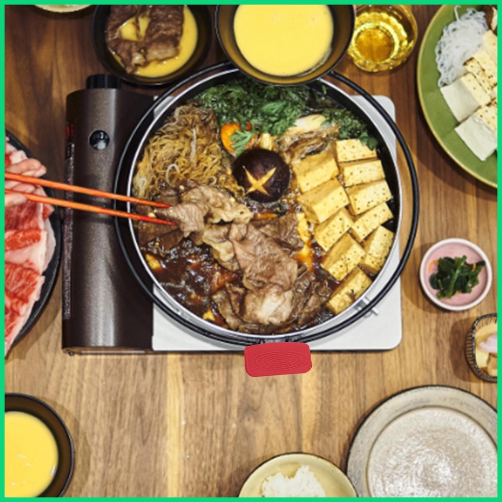 Set 2 Tay Cầm Silicone Hỗ Trợ Nhấc Nồi Chống Bỏng Tiện Dụng