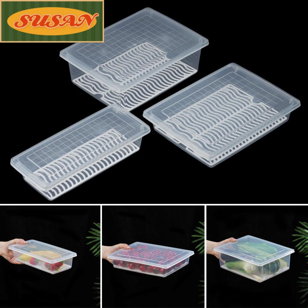 Hộp Đựng Thực Phẩm Trong Suốt Để Tủ Lạnh Tiện Dụng