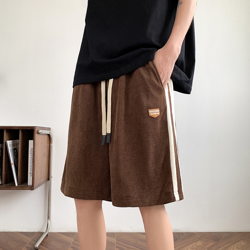 Quần Short Thể Thao Mùa Hè Phong Cách Đường Phố Mới Cao Cấp Cho Nam