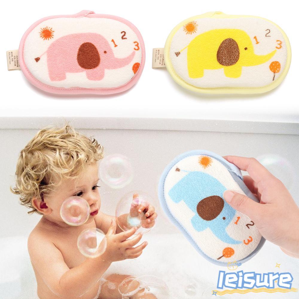 Bông Tắm Cotton Tẩy Tế Bào Chết Mát Xa Dưỡng Ẩm Cho Bé