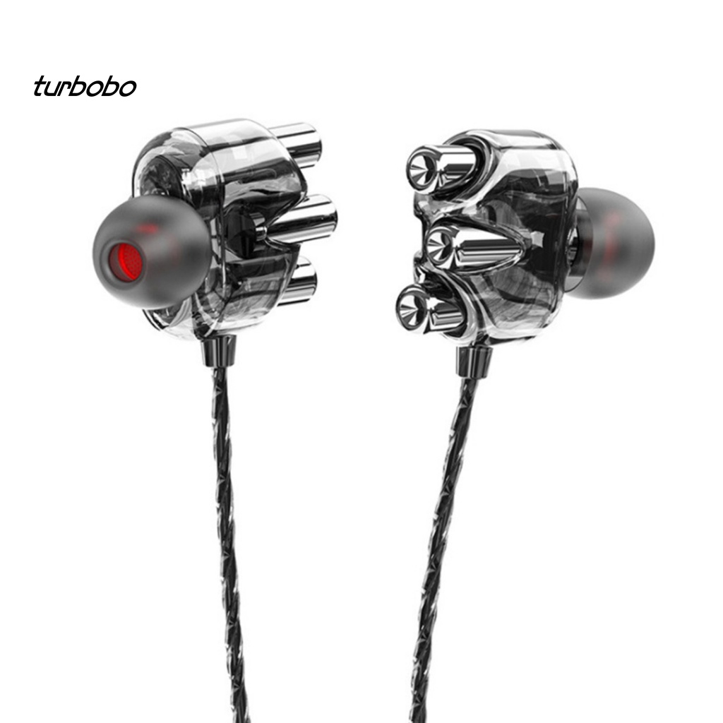 Tai Nghe Nhét Tai Chống Rối Có Mic Thiết Kế Trong Suốt Tiện Dụng