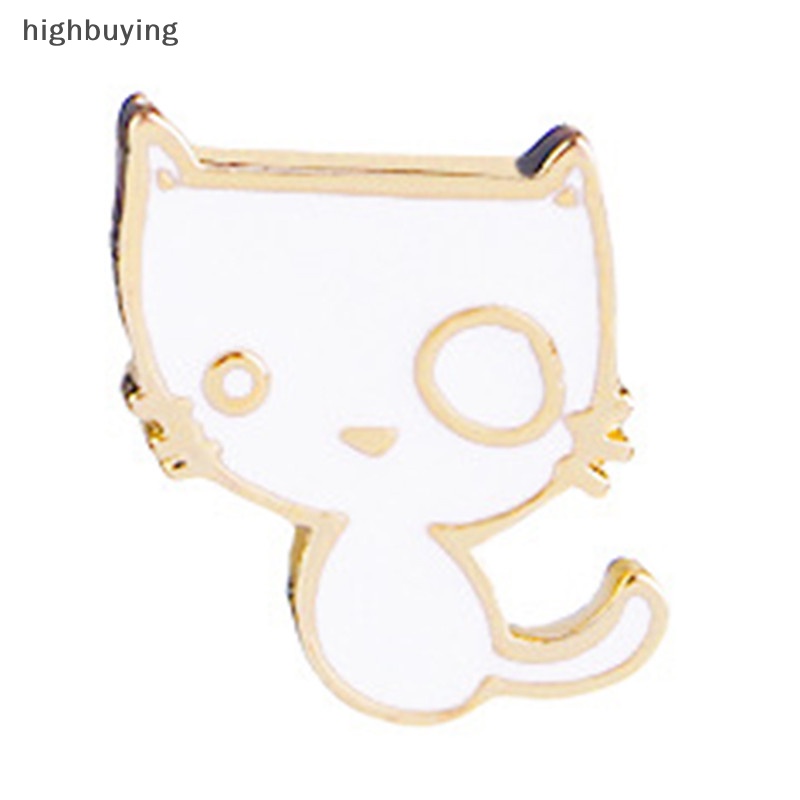 Set 2 Ghim CàI ÁO HìNh Chú MèO Belle Dễ Thương Cho Nam Nữ