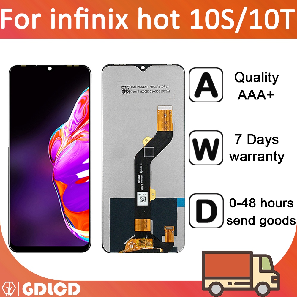 Màn Hình Infinix Hot 10S X689 / Infinix Hot 10T X689B X689C X689D Cảm Ứng LCD Thay Thế Cho Infinix Hot 10S X689 / Infinix Hot 10T X689B X689C X689D
