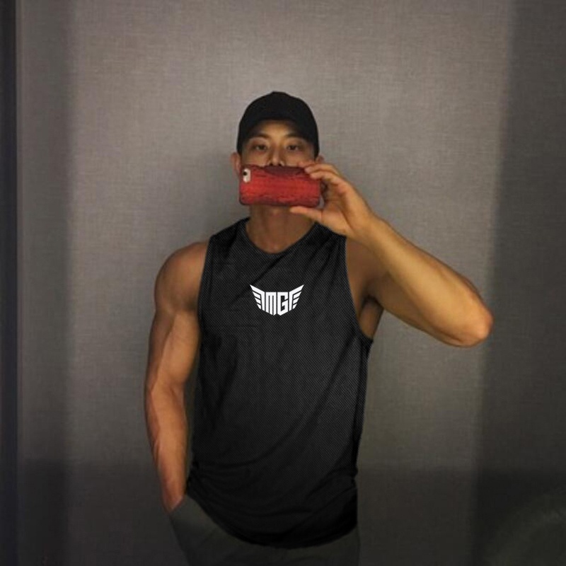 Áo Thun Ba Lỗ Thể Thao Khô Nhanh Thời Trang Mùa Hè Cho Nam