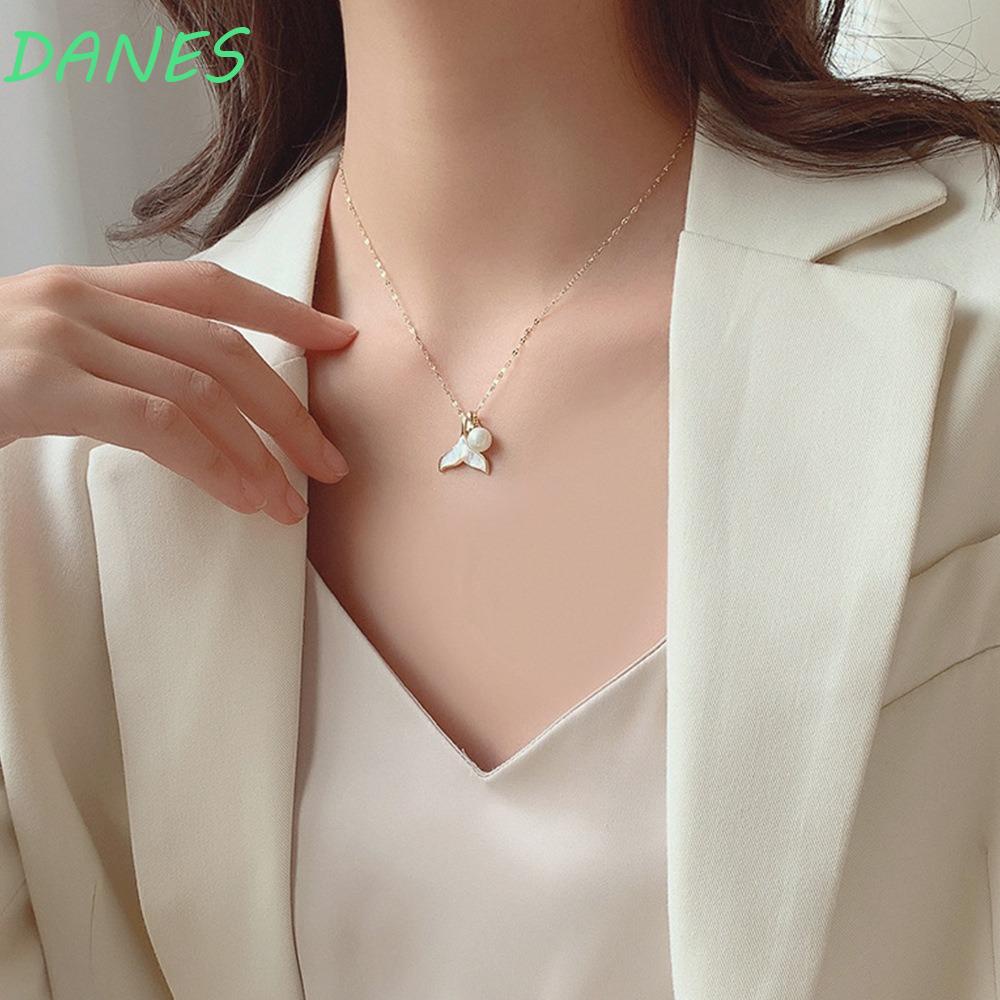 Vòng cổ Mặt Đuôi Cá Phong Cách Hàn Quốc Thời Trang Cho Nữ