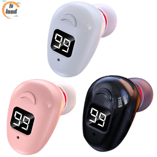 [IS] Tai Nghe Nhét Tai Mini S980 Bluetooth Vô Hình Kỹ Thuật Số Phong Cách Doanh Nhân