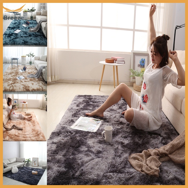 Thảm Lông Trải Sàn Mềm Mại Thoải Mái Dành Cho Phòng Khách / Phòng Ngủ