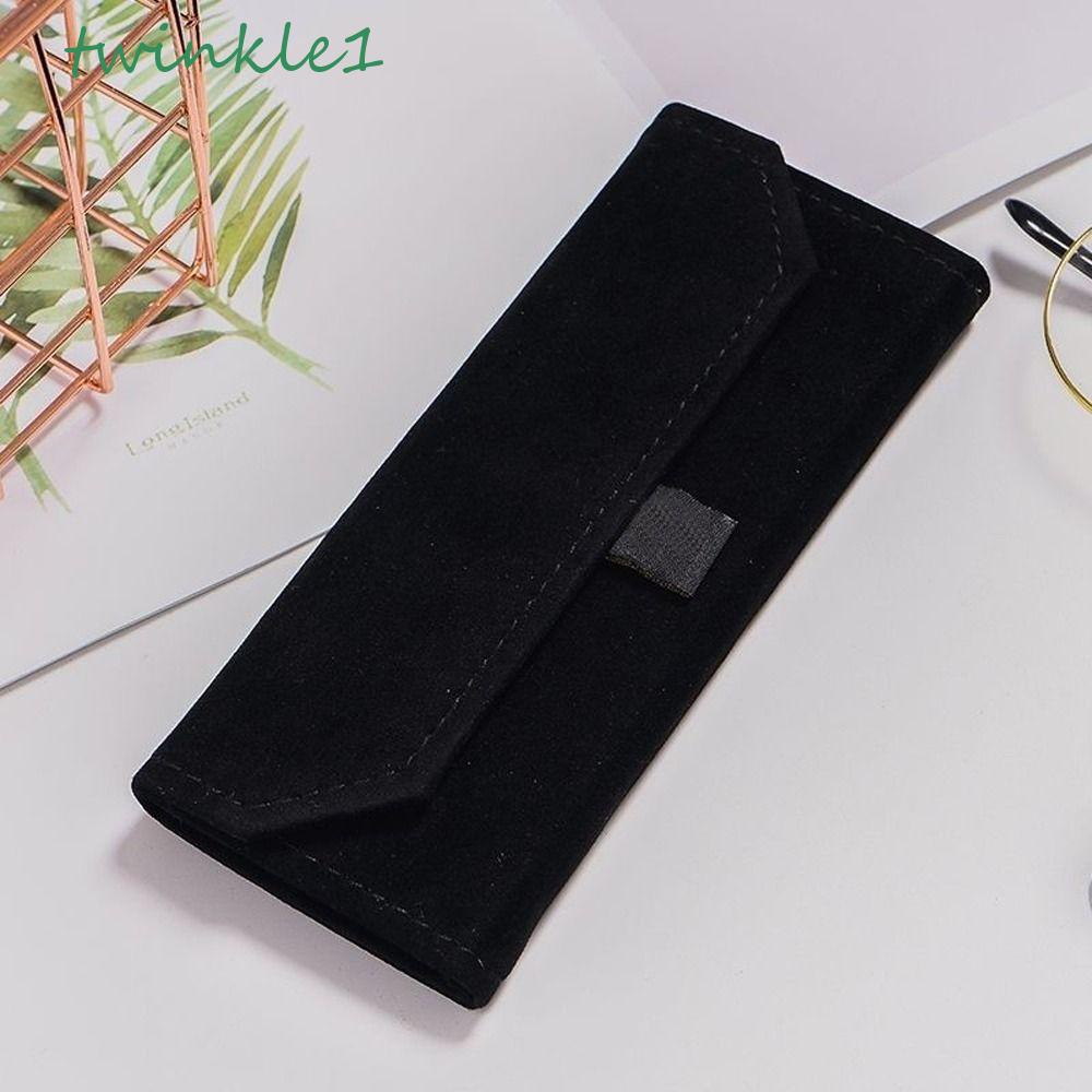 Hộp Đựng Bảo Vệ Mắt Kính Bằng Nhung Lấp Lánh Thời Trang Cho Nam Ốp