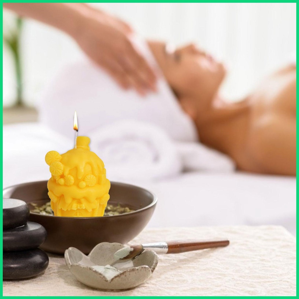 Khuôn Silicon Làm Nến Hình Ngôi Nhà Dễ Thương Đa Năng Có Thể Tái Sử Dụng