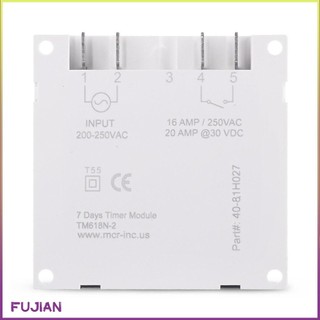 Sinotimer Tm618N-2 220V Lcd Digital Ac Programmable Timer Switch With Ul Listed Relay Inside Countdown Time Function [B/5]