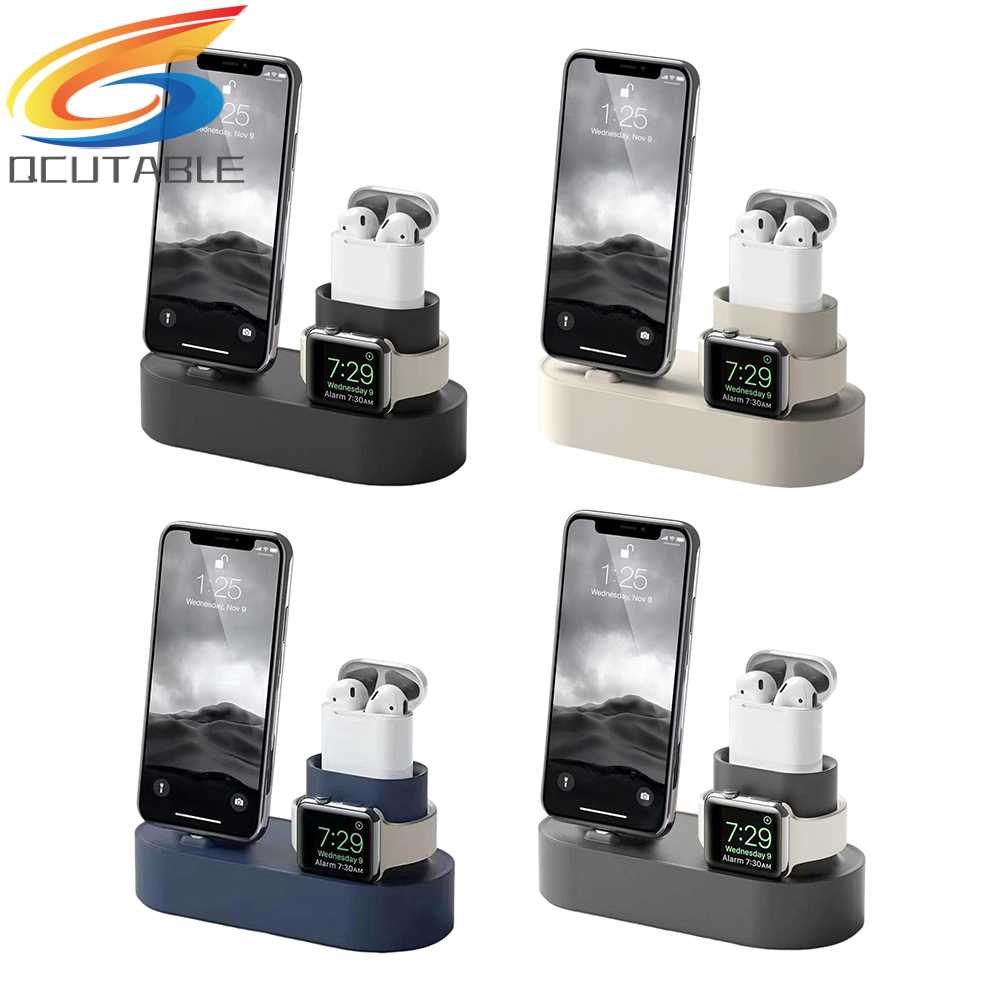 Đế Sạc Đa Năng 3 Trong 1 Cho Appie Watch lphone Airpods