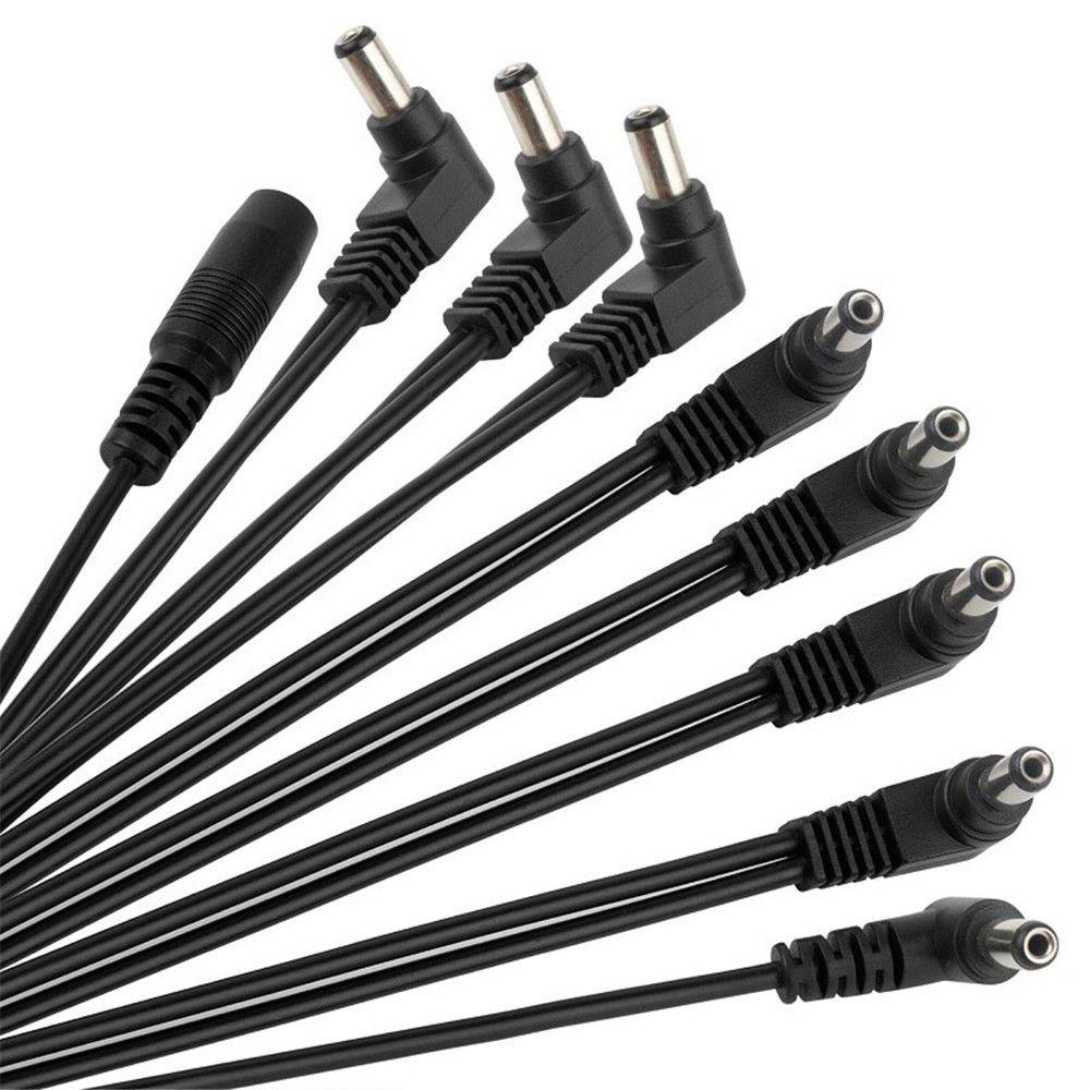 SHOUHOU 3 5 8 10 Way Dây điện Bàn đạp Guitar Độ Dẫn điện Cao Chống Mài Mòn Trọng Lượng Thấp Tuổi Thọ Cao
