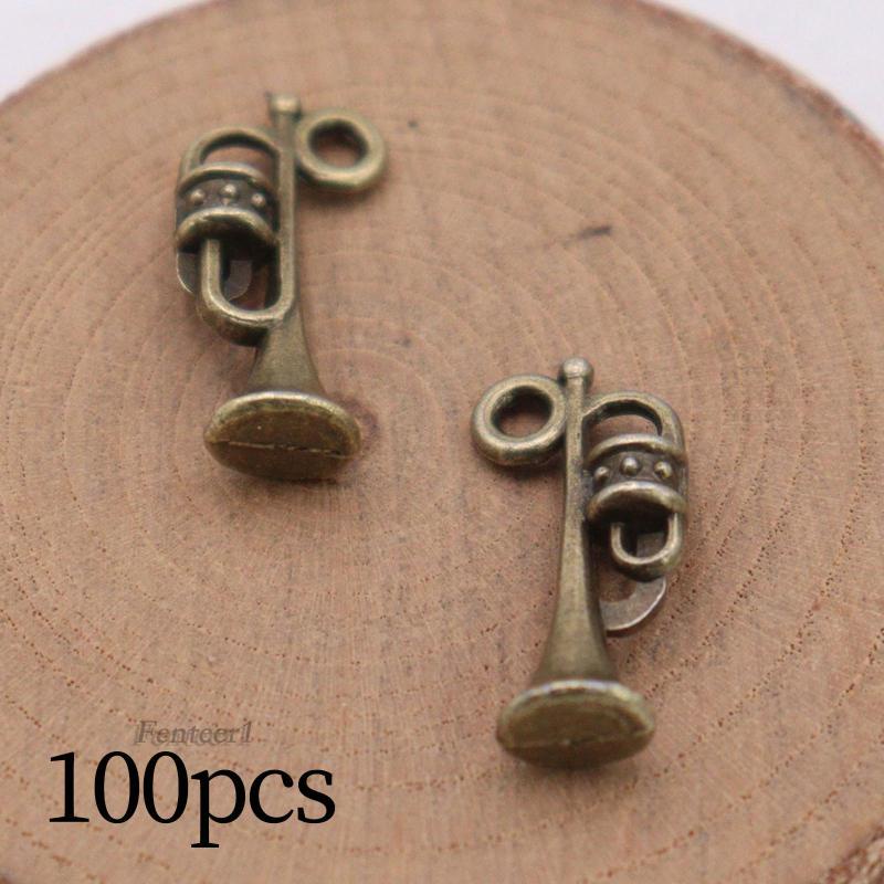 1 [Fenteer1] 100 Mặt Vòng cổ Kèn Trumpet Thủ Công