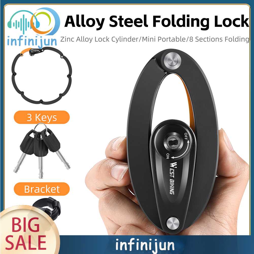 Dây Cáp Khóa Xe Đạp Leo Núi / Scooter Chống Trộm