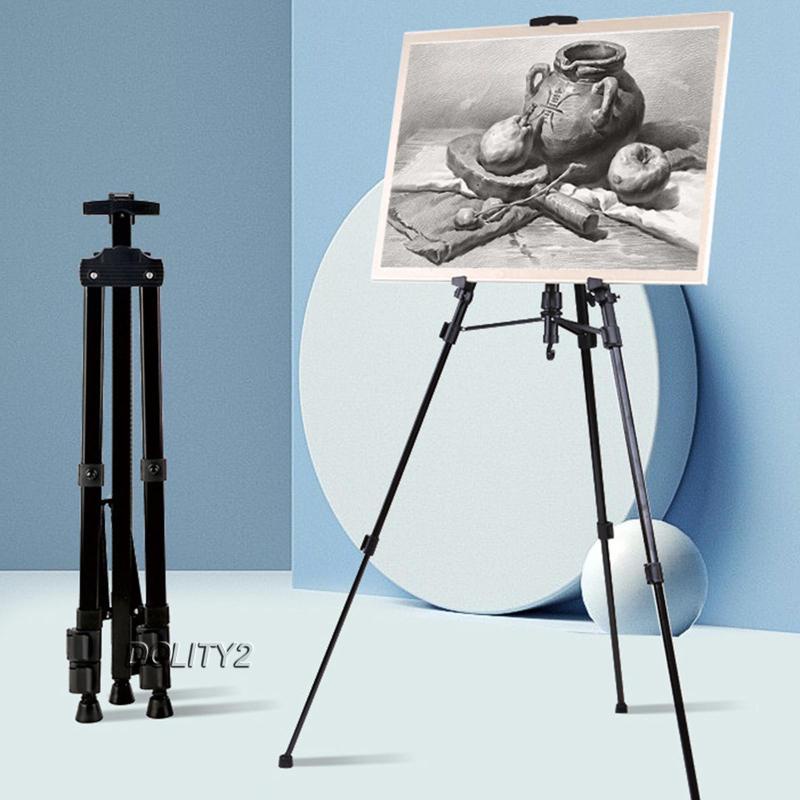 [Dolity2] Giá Đỡ Easel Nghệ Sĩ Bằng Hợp Kim Nhôm Dùng Trưng Bày Đa Năng Chắc Chắn