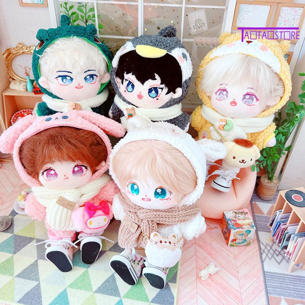 Búp Bê Đồ Chơi Nhồi Bông Hình Chim Cánh Cụt / Khủng Long / Chim Cánh Cụt 20cm Mềm Mại Đáng Yêu