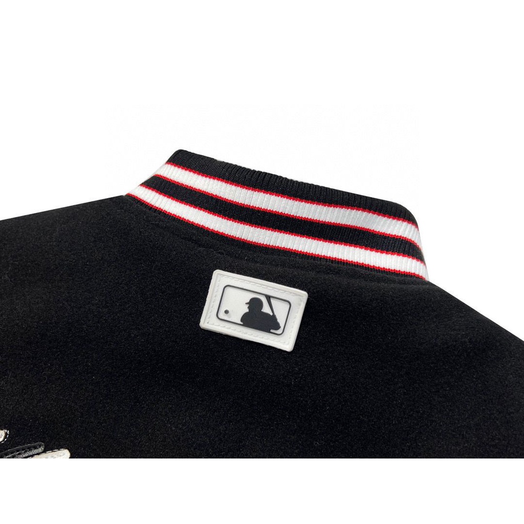 Mlb Áo Khoác Bóng Chày Chống Gió Thêu logo ny 22ss Thời Trang Cho Nam Và Nữ