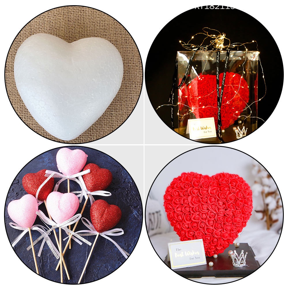 14 Trái Tim Bong Bóng Trang Trí Tiệc Cưới Hoặc Giáng Sinh