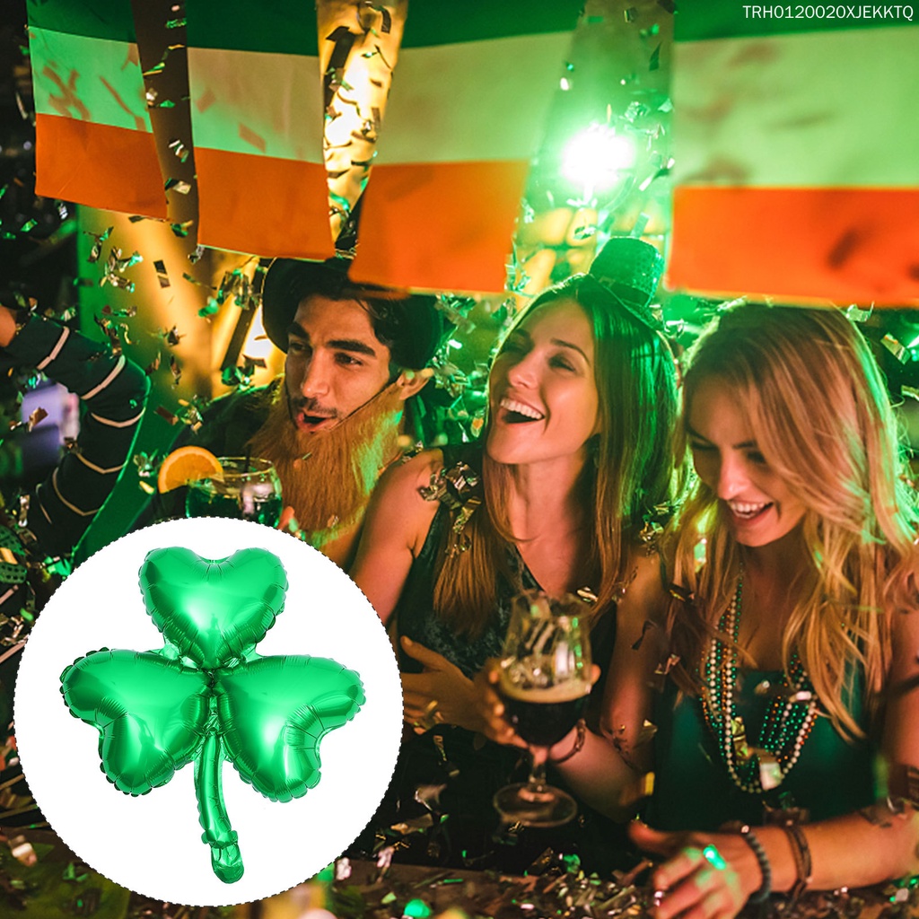 10 Chiếc Bong Bóng Trang Trí St. Phụ Kiện Treo Tường Trang Trí Tiệc In Chữ Patrick Day Patricks