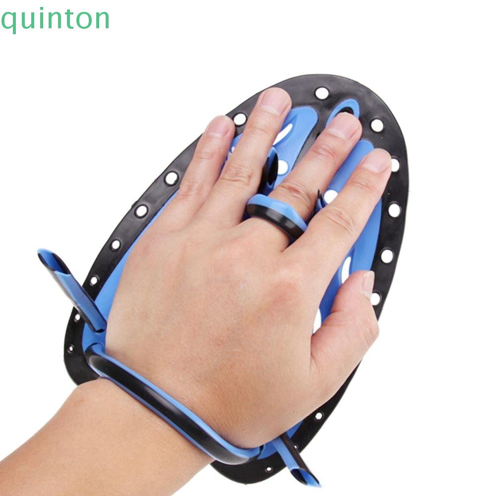 1 Cặp Mái Chèo Có Màng Đeo Ngón Tay Dùng Tập Bơi / Lặn Biển Tùy Chỉnh Tiện Dụng Cho Nam