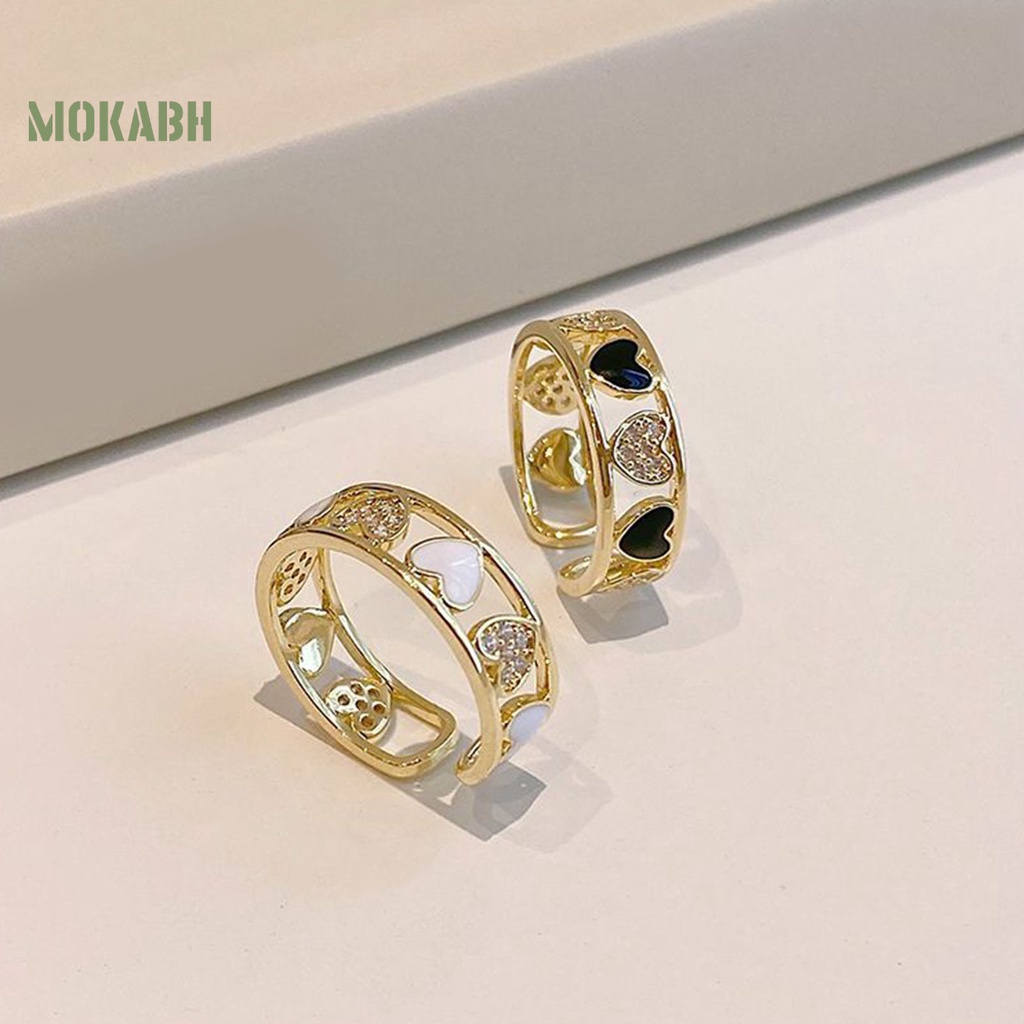 Vòng Đeo Tay Khoét Lỗ Hình Trái Tim Phong Cách Vintage Mới