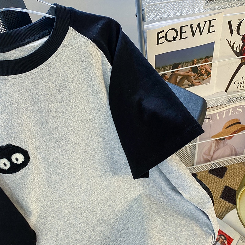 Áo Thun Tay Ngắn Cổ Tròn In Chữ Thời Trang Mùa Hè Mới Cho Nam Và Nữ