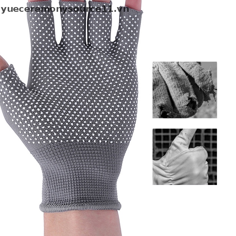 Găng Tay Bảo Vệ Chống Tia UV / Trượt Thoáng Khí Dành Cho Người Lái Xe Mô Tô