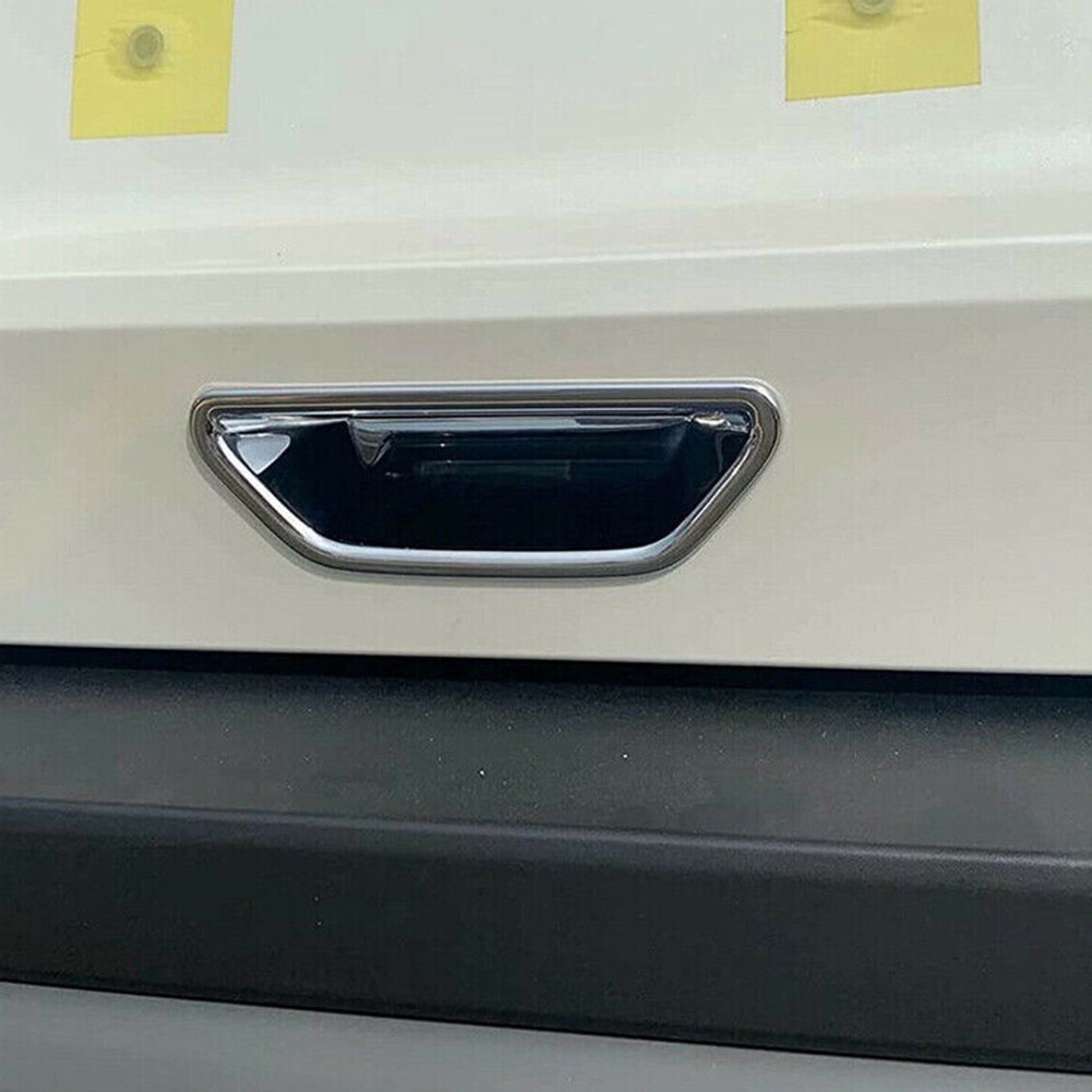 1 Viền Mạ Chrome Dễ Lắp Đặt Thay Thế Cho Cửa Sau Xe Hơi