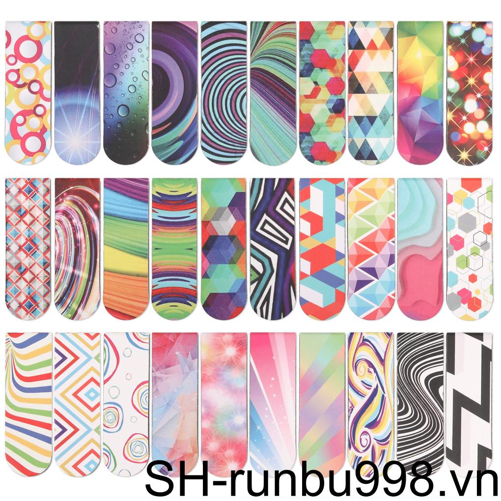 Set 30 Kẹp Đánh Dấu Trang Sách DIY Đa Năng Trang Trí Cho Học Sinh