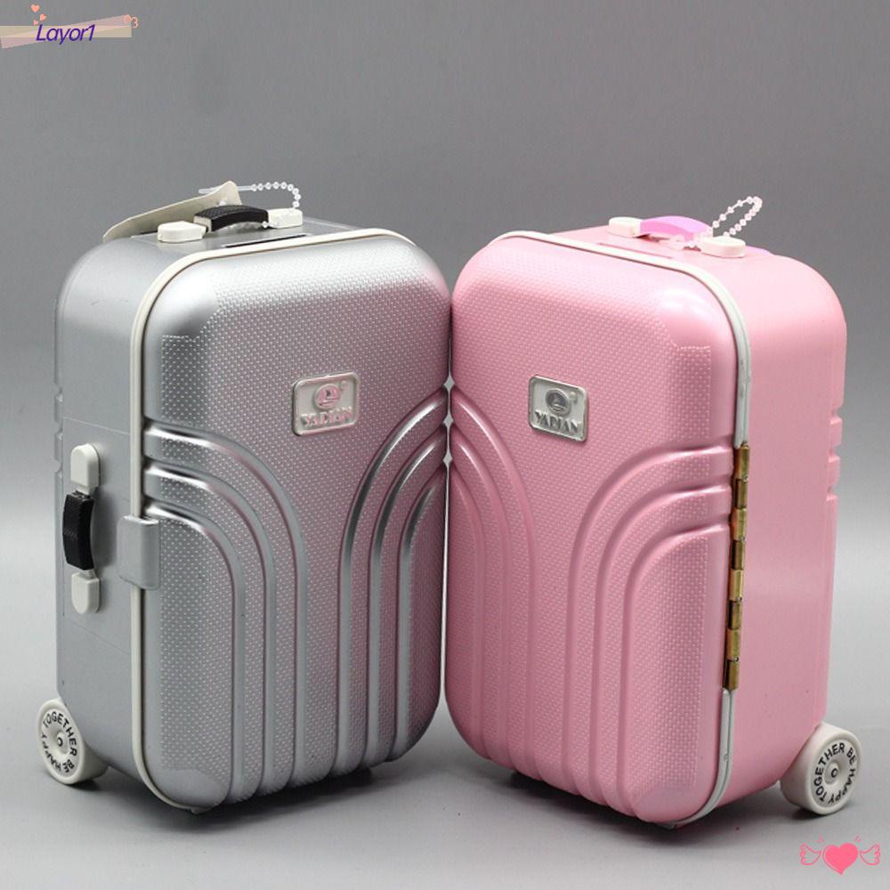 Vali Du Lịch Mini Tỉ Lệ 1 / 4 1 / 6 Cho Búp Bê LAYOR1