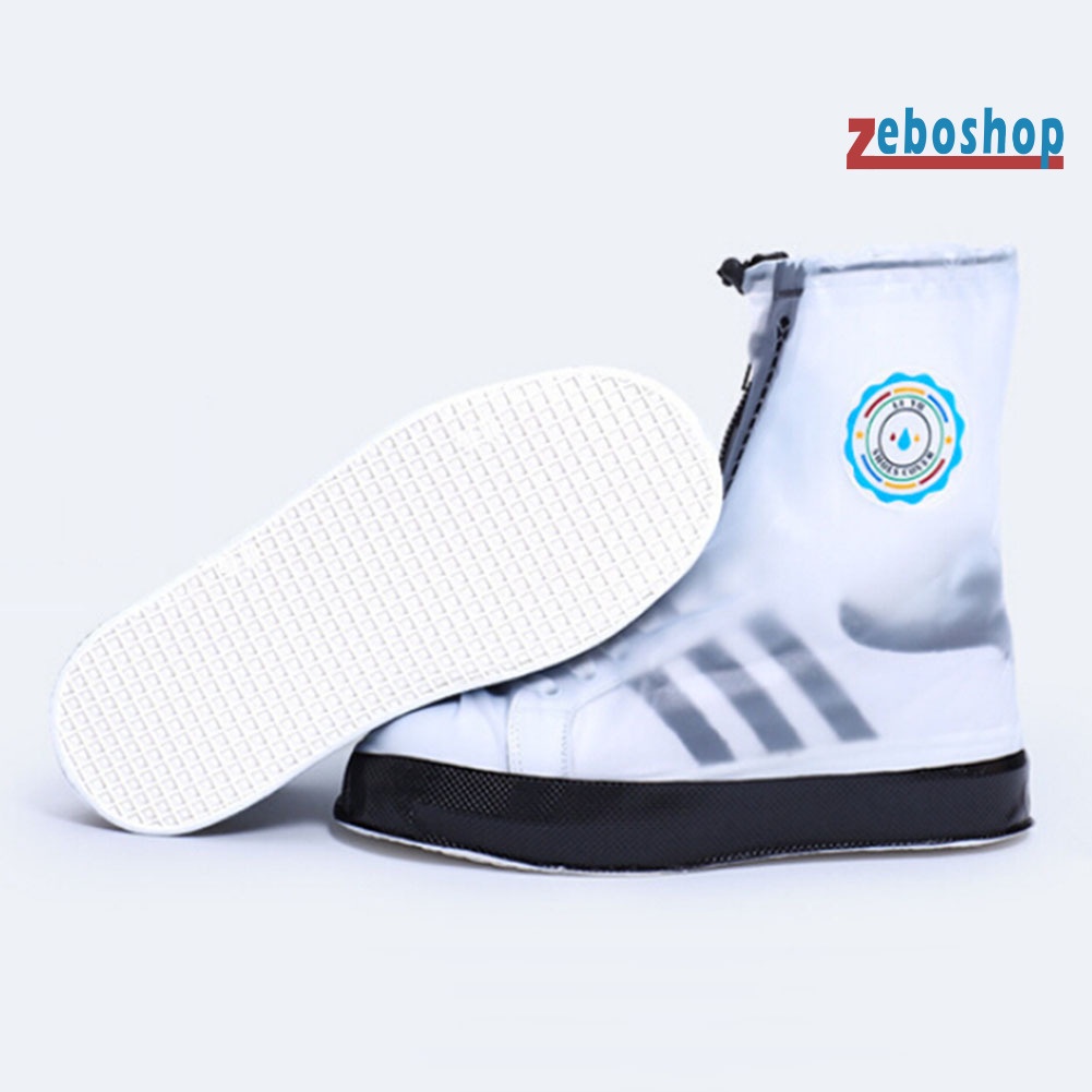 Vỏ Bọc Giày Đi Mưa Dày Dặn Chống Thấm Nước Có Thể Tái Sử Dụng