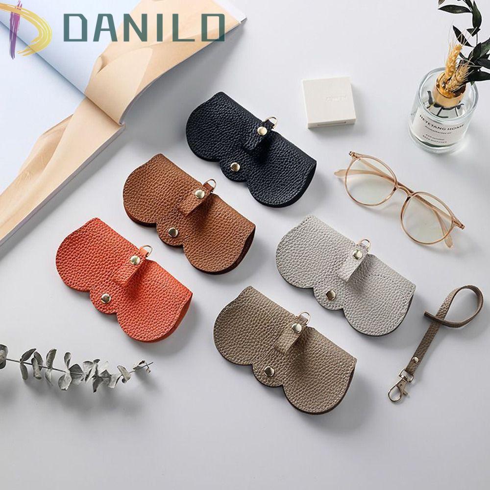 Danilo Túi Da PU Mềm Đựng Mắt Kính Đọc Sách Tiện Dụng