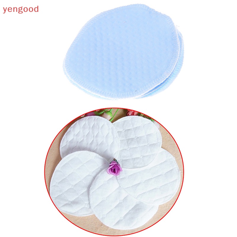 Set 6 Miếng Lót Ngực Thấm Hút Tốt Có Thể Tái Sử Dụng Tiện Lợi Cho Mẹ Và Bé