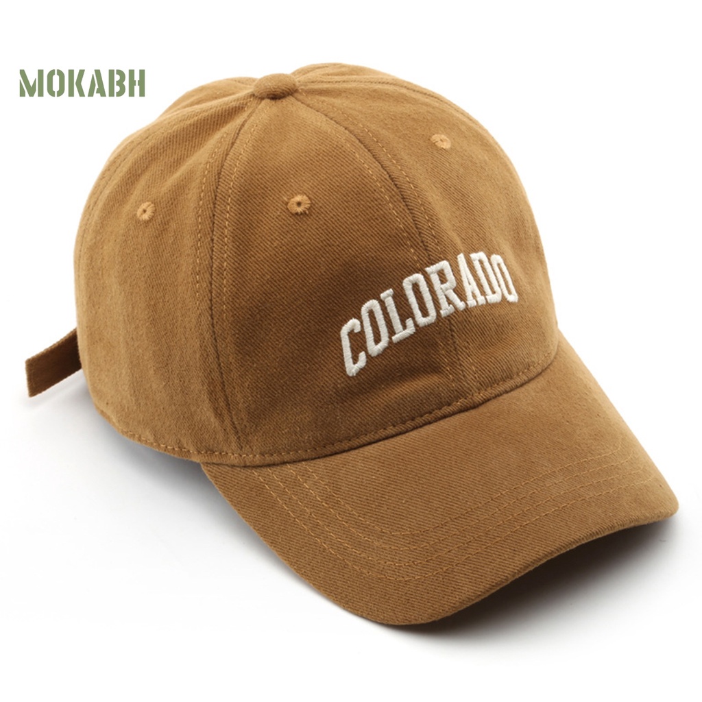 Mũ Lưỡi Trai Thêu Chữ Chống Tia UV Thoáng Khí Thời Trang Cho Nam Và Nữ