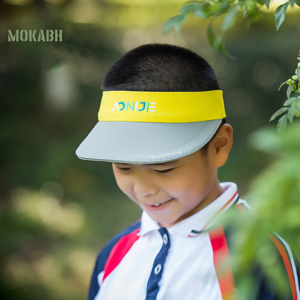 Mũ Lưỡi Trai Nửa Đầu Chống Nắng Thoáng Khí Thời Trang Mùa Hè Cho Bé