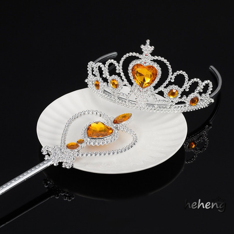Bộ Vương Miện Đũa Thần Hóa Trang Công Chúa Cho Bé Gái