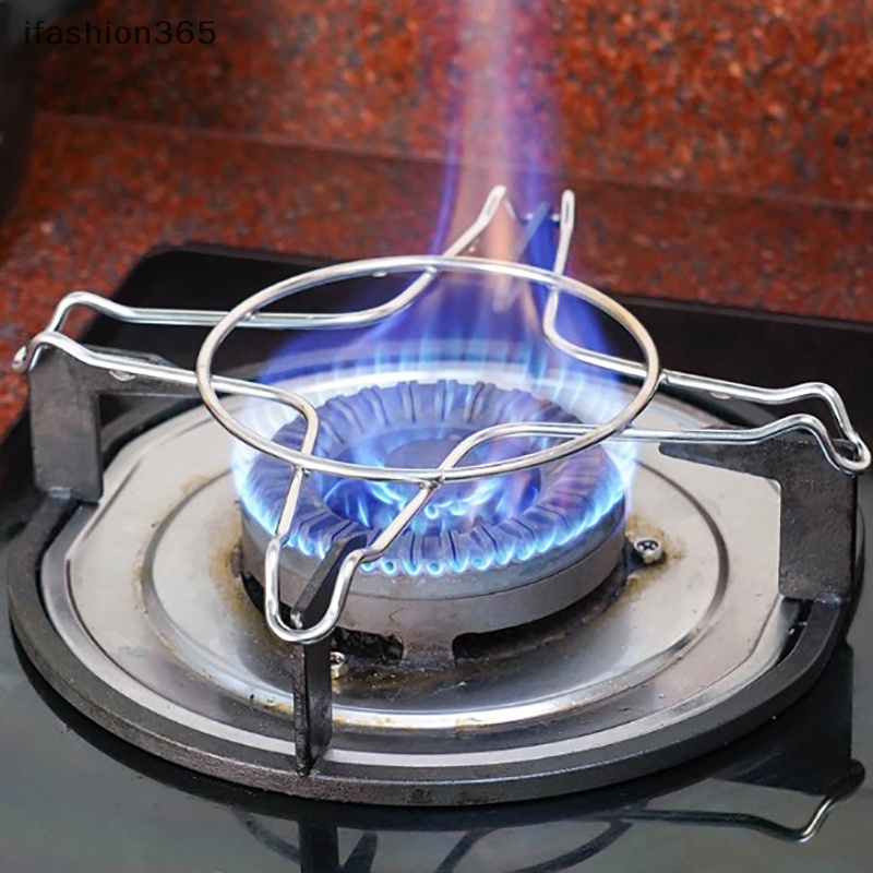 1 Giá Đỡ Bếp Gas Chống Trượt Bằng Thép Không Gỉ ifashion365