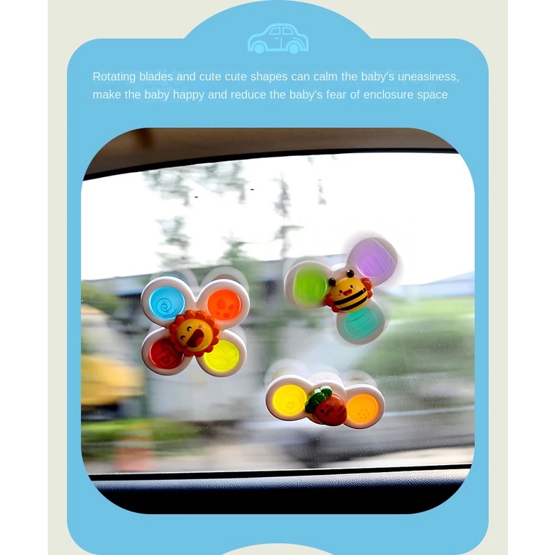 Set 3 Con Quay Đồ Chơi Fidget Spinner MàU SắC NgẫU Nhiên GiúP GiảM Stress Cho Trẻ Em